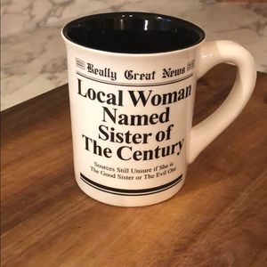 Sister of the century coffee mug
